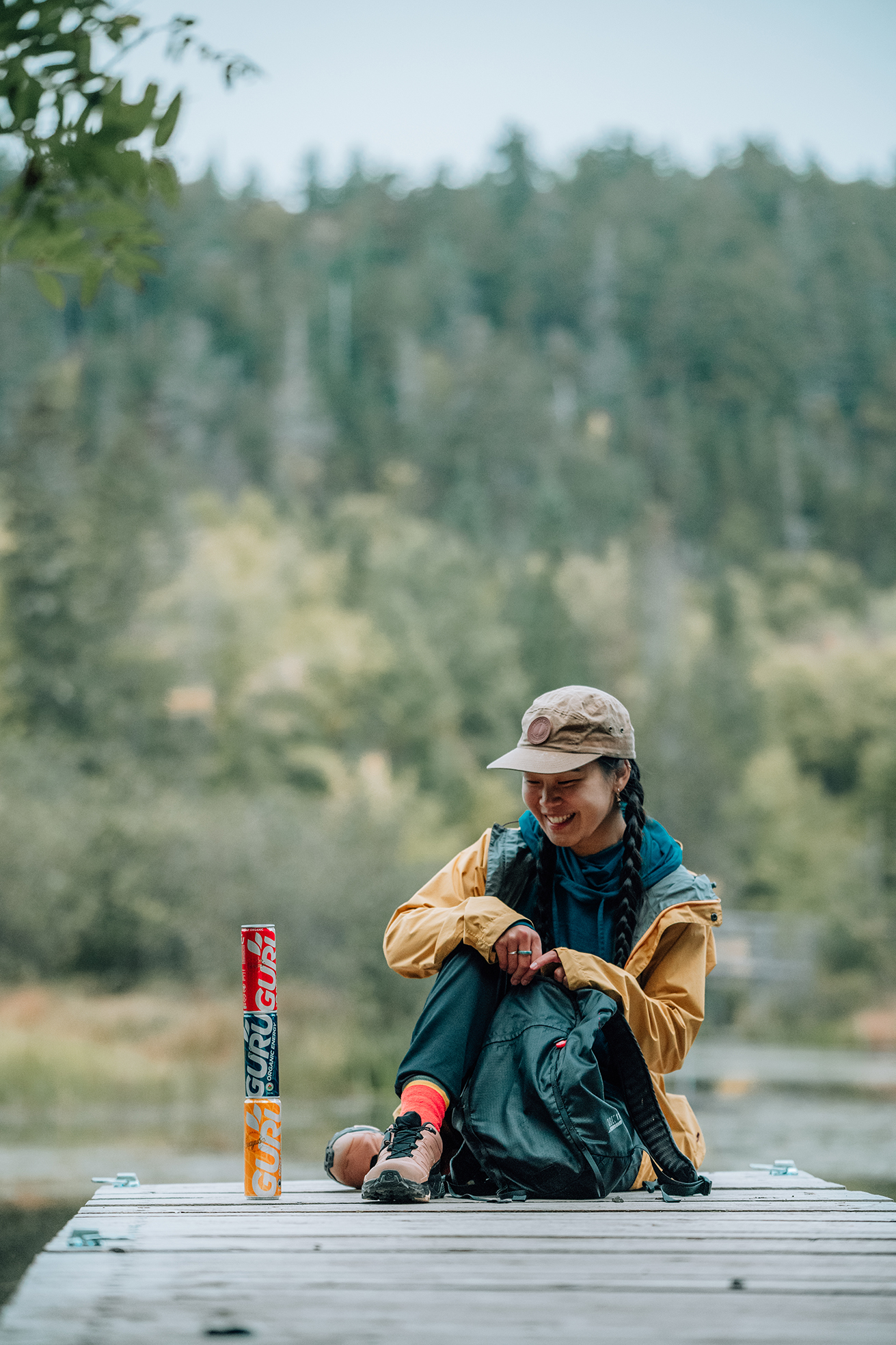 Project GURU energy Drink in Quebec